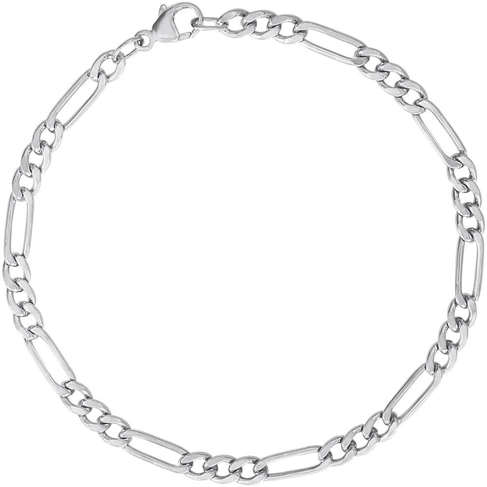 Rembrandt Charms - Figaro Link Classic Charm Bracelet - 20-0109 Rembrandt Charms Bracelet Birmingham Jewelry