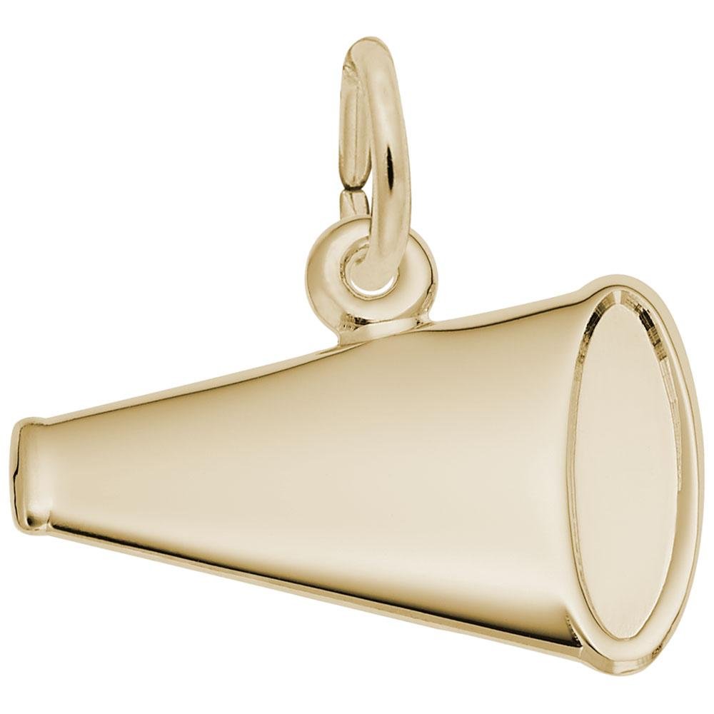Rembrandt Charms - Flat Megaphone Charm - 7915 Rembrandt Charms Charm Birmingham Jewelry