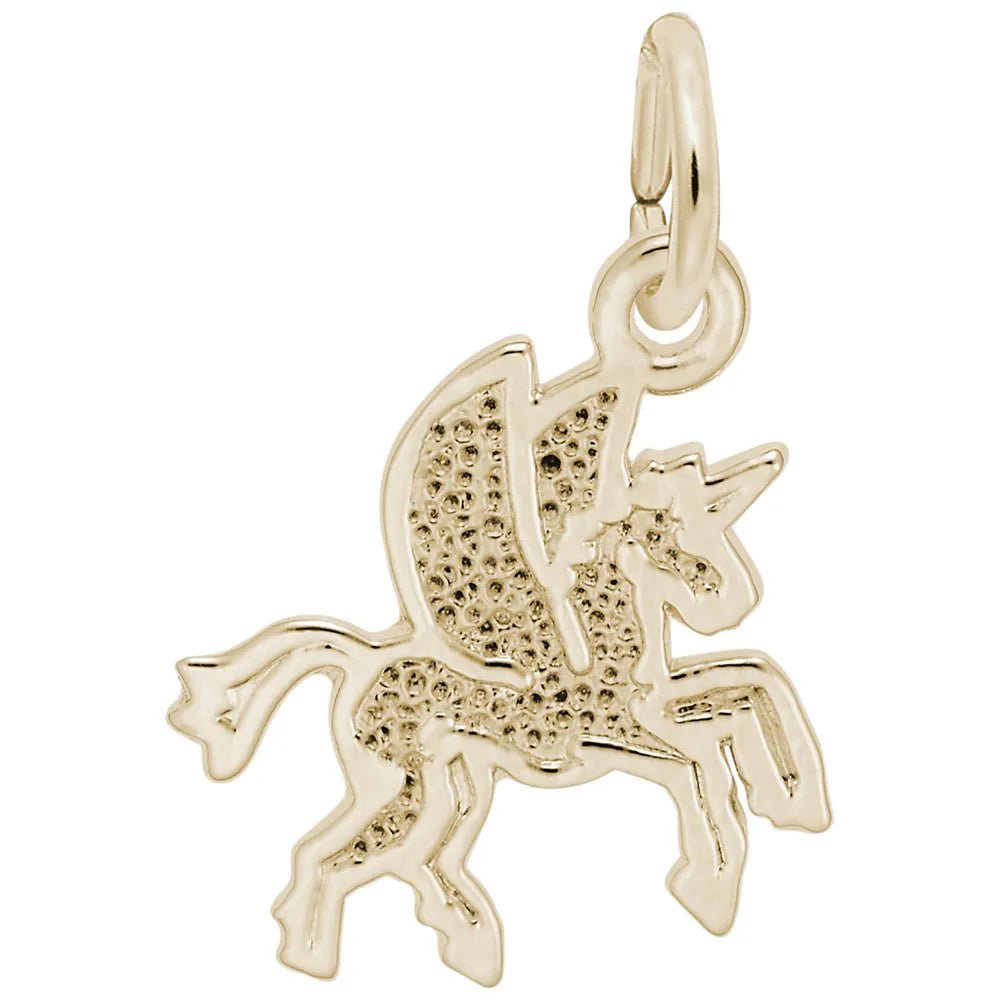 Rembrandt Charms - Flat Pegasus Charm - 3251 Rembrandt Charms Charm Birmingham Jewelry
