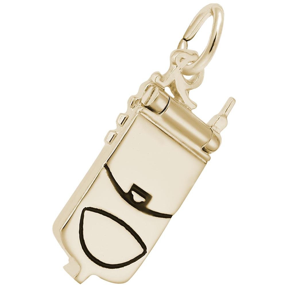 Rembrandt Charms - Flip Phone Charm - 2932 Rembrandt Charms Charm Birmingham Jewelry