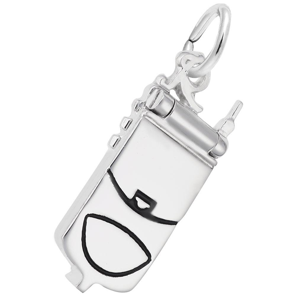 Rembrandt Charms - Flip Phone Charm - 2932 Rembrandt Charms Charm Birmingham Jewelry
