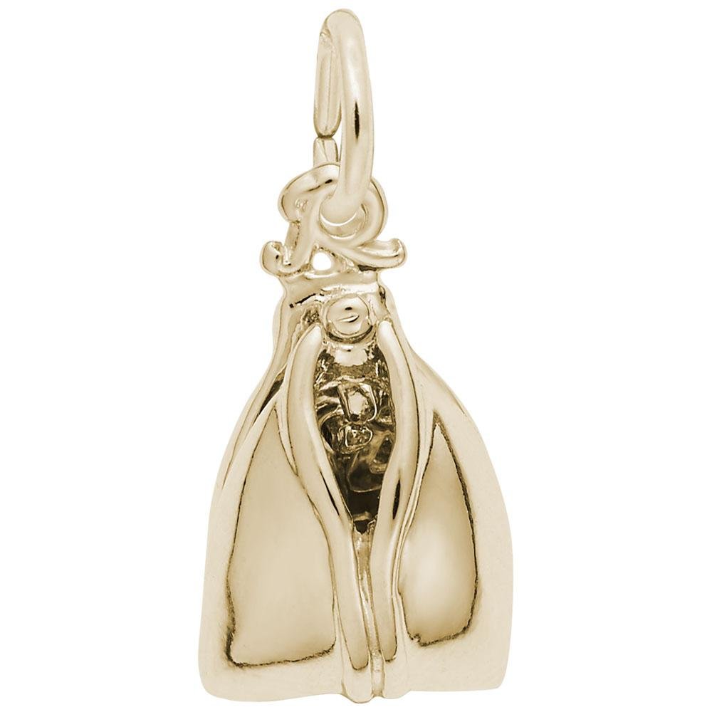 Rembrandt Charms - Fortune Cookie Charm - 1276 Rembrandt Charms Charm Birmingham Jewelry