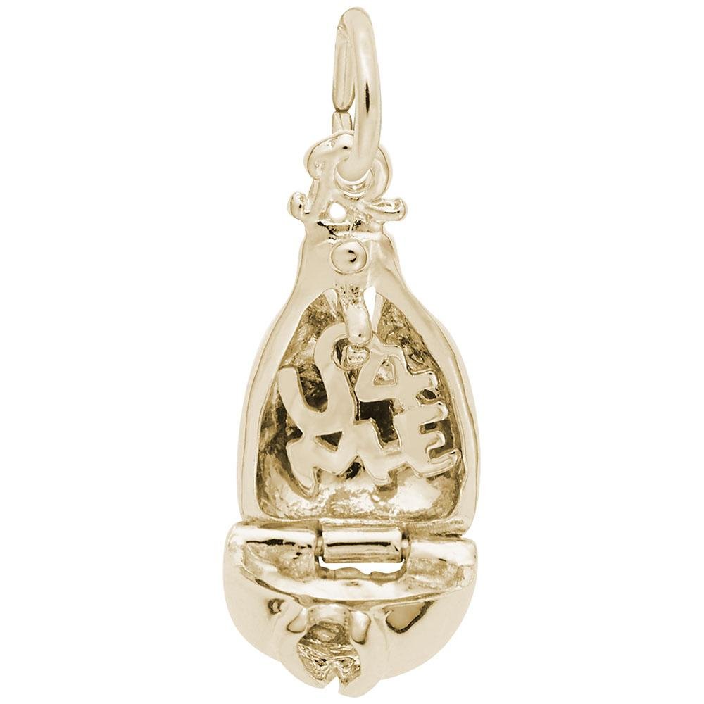Rembrandt Charms - Fortune Cookie Charm - 1276 Rembrandt Charms Charm Birmingham Jewelry