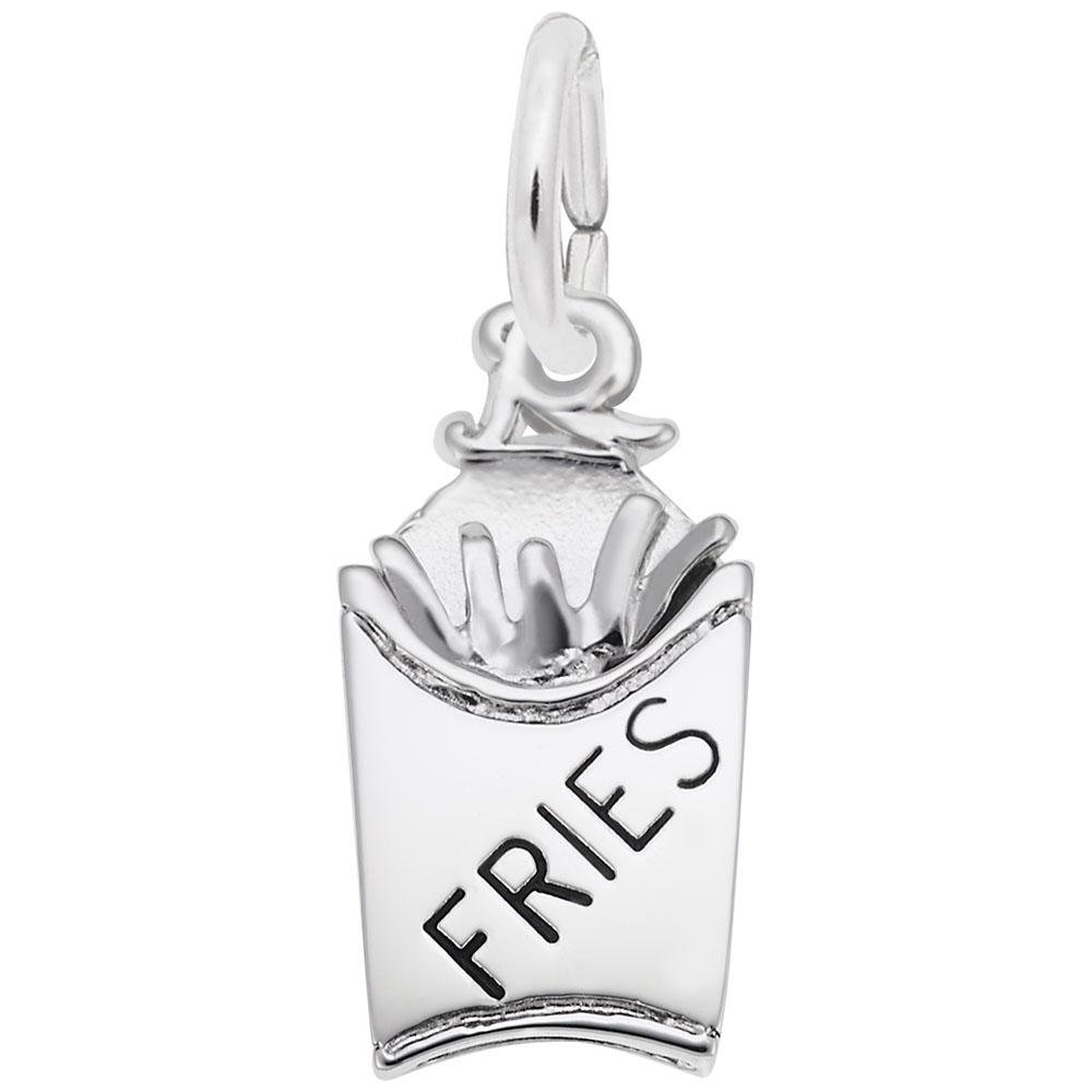 Rembrandt Charms - French Fries Charm - 8220 Rembrandt Charms Charm Birmingham Jewelry