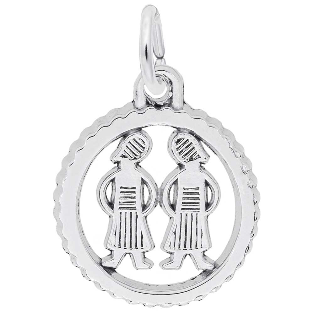 Rembrandt Charms - Gemini Charm - 4545 Rembrandt Charms Charm Birmingham Jewelry