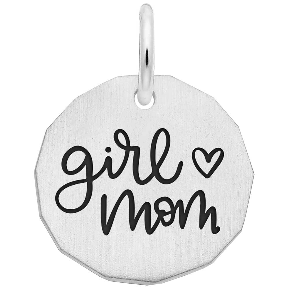 Rembrandt Charms - Girl Mom Charm - 1969 Rembrandt Charms Charm Birmingham Jewelry