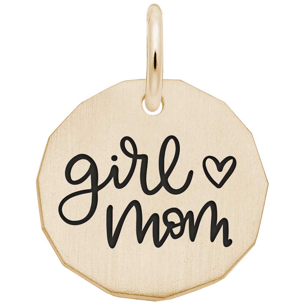 Rembrandt Charms - Girl Mom Charm - 1969 Rembrandt Charms Charm Birmingham Jewelry