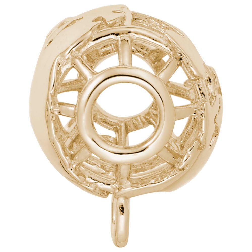 Rembrandt Charms - Globe Charmdrop - 9184 Rembrandt Charms Charm Birmingham Jewelry