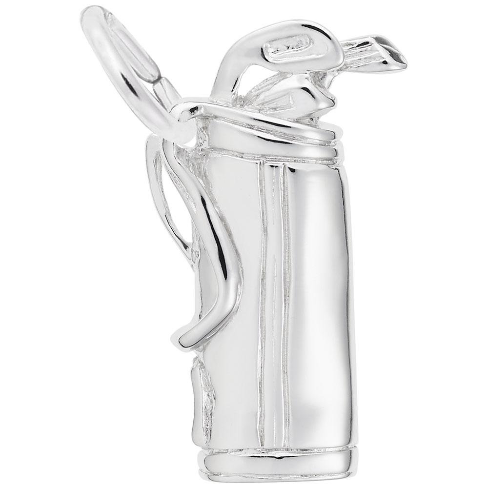 Rembrandt Charms - Golf Bag Charm - 1280 Rembrandt Charms Charm Birmingham Jewelry