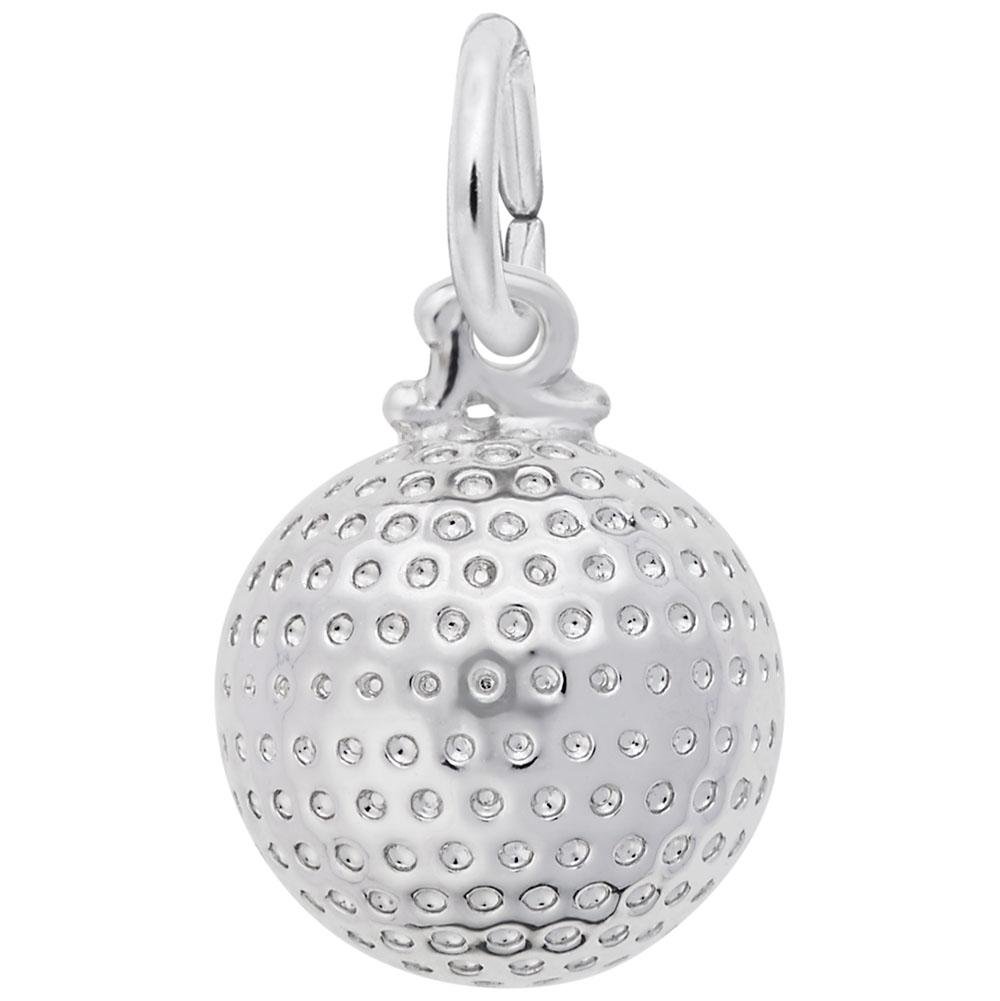 Rembrandt Charms - Golf Ball Charm - 8148 Rembrandt Charms Charm Birmingham Jewelry