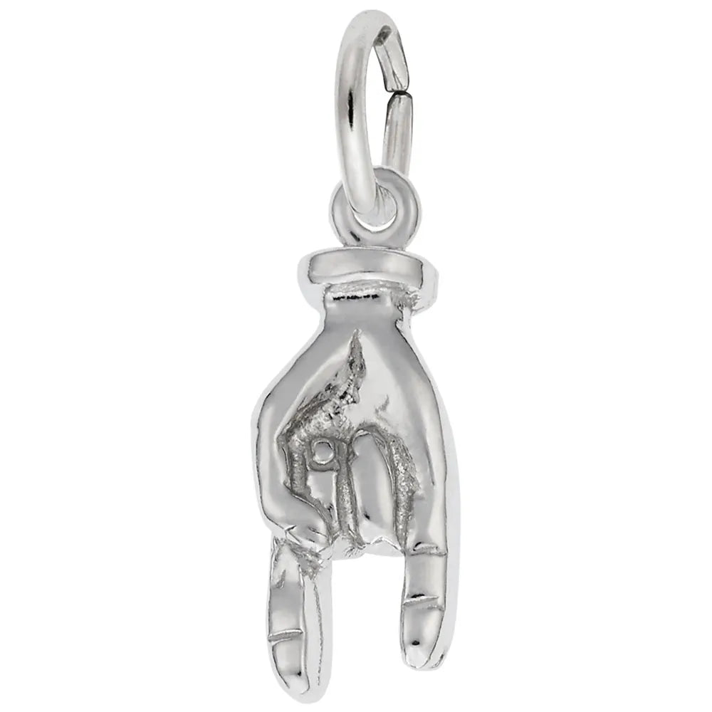 Rembrandt Charms - Good Luck Hand Charm - 1030 Rembrandt Charms Charm Birmingham Jewelry