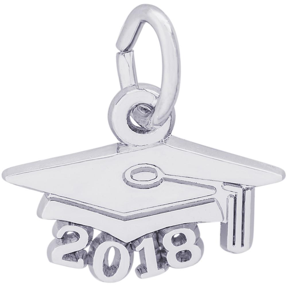 Rembrandt Charms - Grad Cap Accent Charm - 6748 Rembrandt Charms Charm Birmingham Jewelry