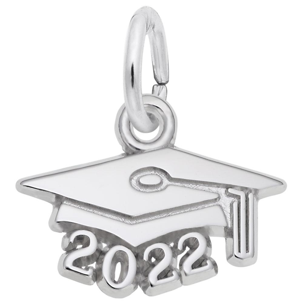 Rembrandt Charms - Grad Cap Accent Charm - 6748 Rembrandt Charms Charm Birmingham Jewelry
