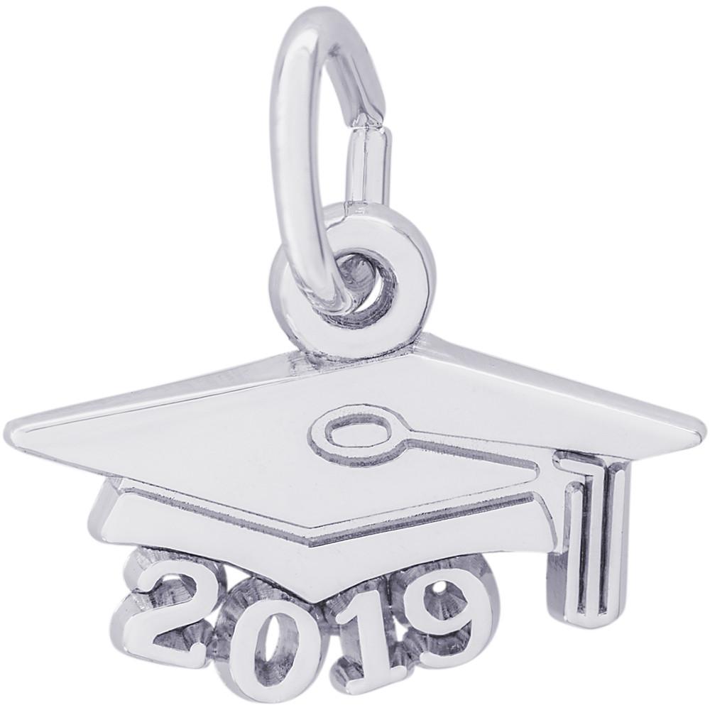 Rembrandt Charms - Grad Cap Accent Charm - 6748 Rembrandt Charms Charm Birmingham Jewelry