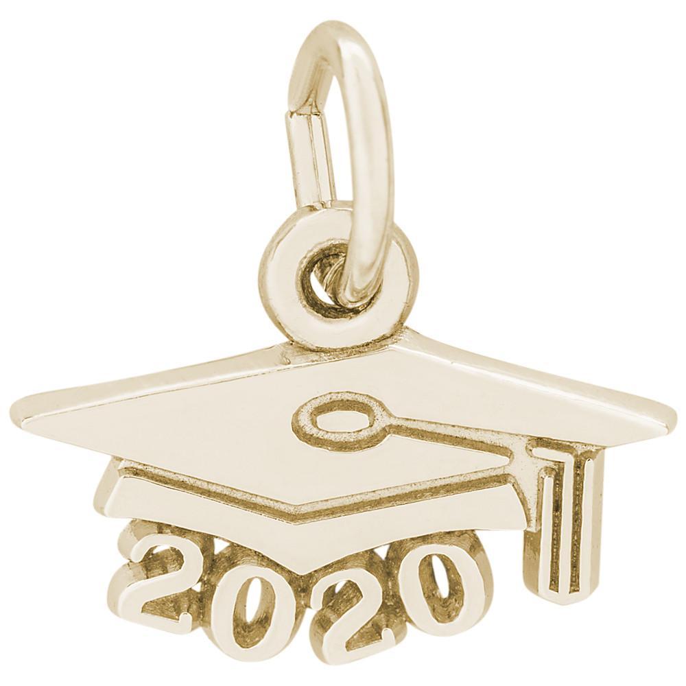 Rembrandt Charms - Grad Cap Accent Charm - 6748 Rembrandt Charms Charm Birmingham Jewelry