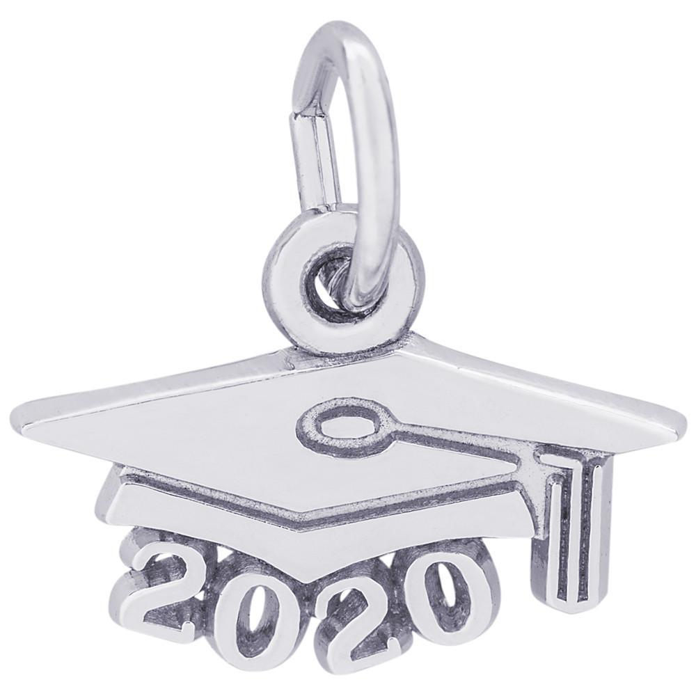 Rembrandt Charms - Grad Cap Accent Charm - 6748 Rembrandt Charms Charm Birmingham Jewelry