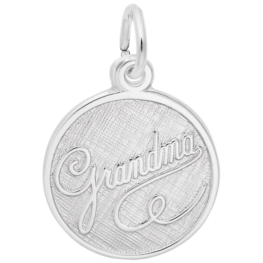 Rembrandt Charms - Grandma Disc Charm - 5620 Rembrandt Charms Charm Birmingham Jewelry