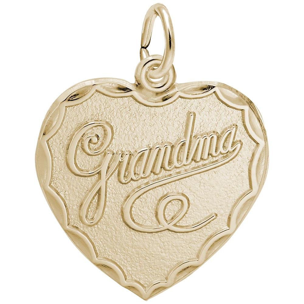 Rembrandt Charms - Grandma heart Charm - 3346 Rembrandt Charms Charm Birmingham Jewelry