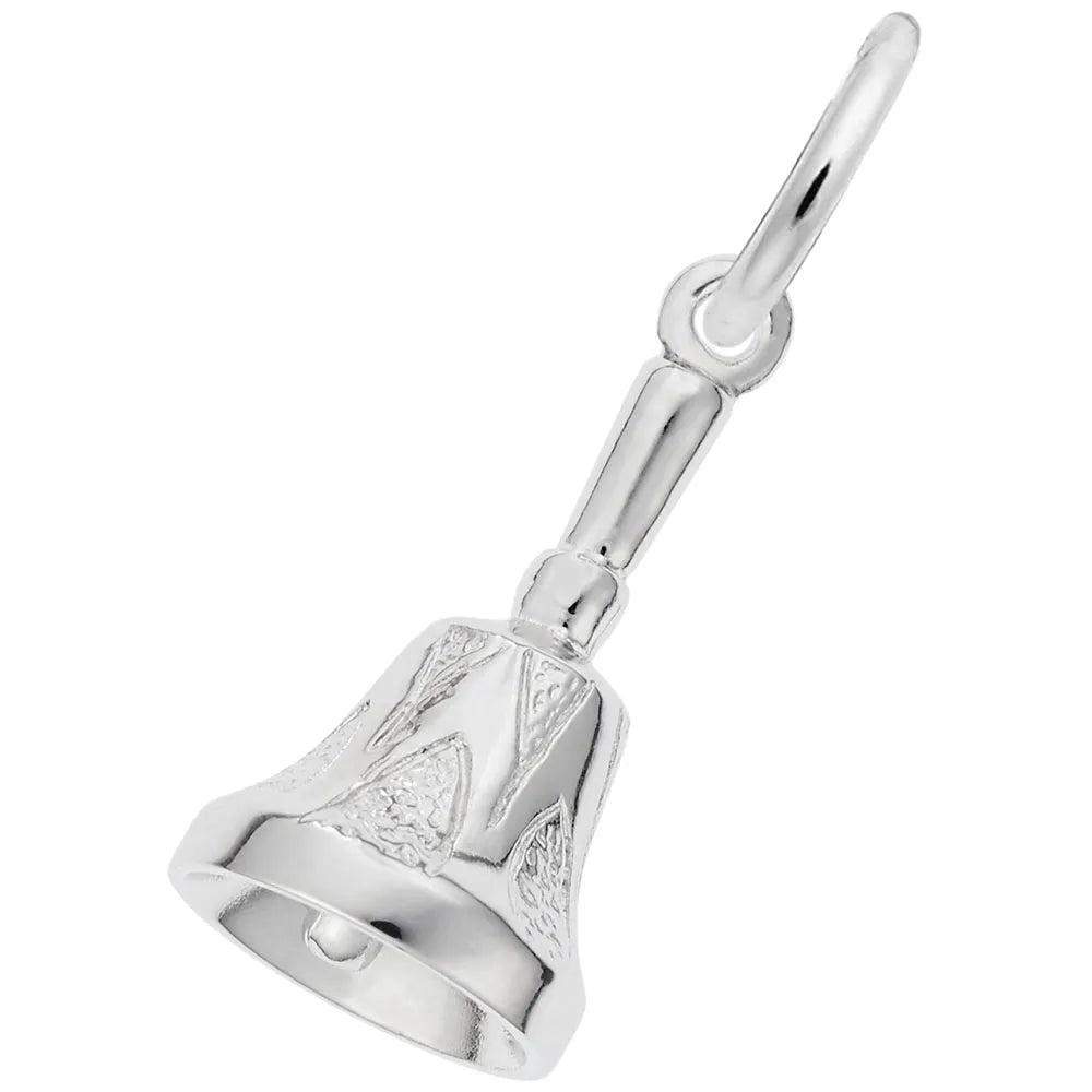 Rembrandt Charms - Hand Bell Charm - 2353 Rembrandt Charms Charm Birmingham Jewelry