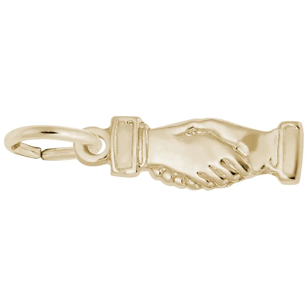Rembrandt Charms - Handshake Charm - 784 Rembrandt Charms Charm Birmingham Jewelry