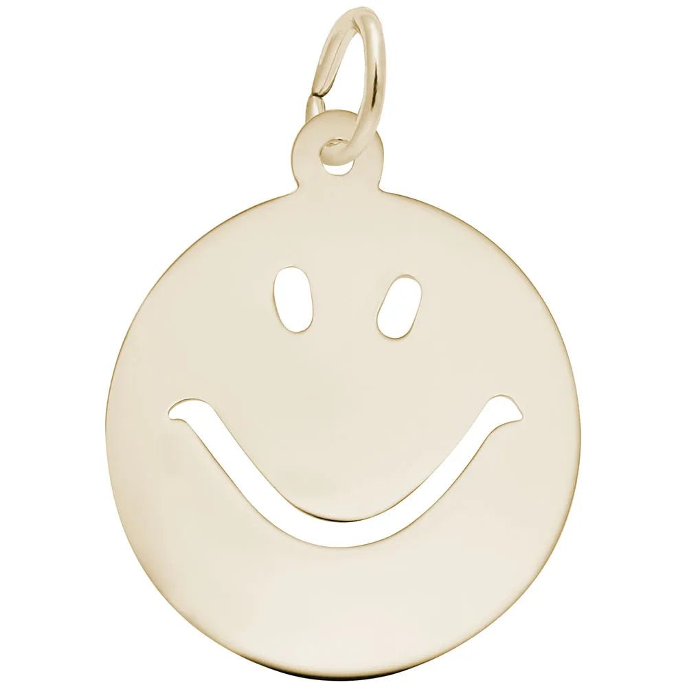 Rembrandt Charms - Happy Face Charm - 2354 Rembrandt Charms Charm Birmingham Jewelry