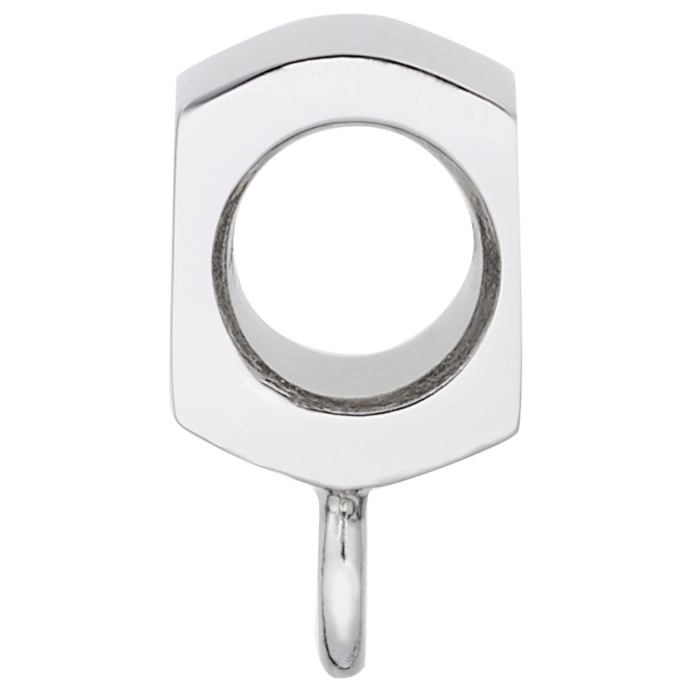 Rembrandt Charms - Heart Flat Front Charmdrop - 9157 Rembrandt Charms Charm Birmingham Jewelry