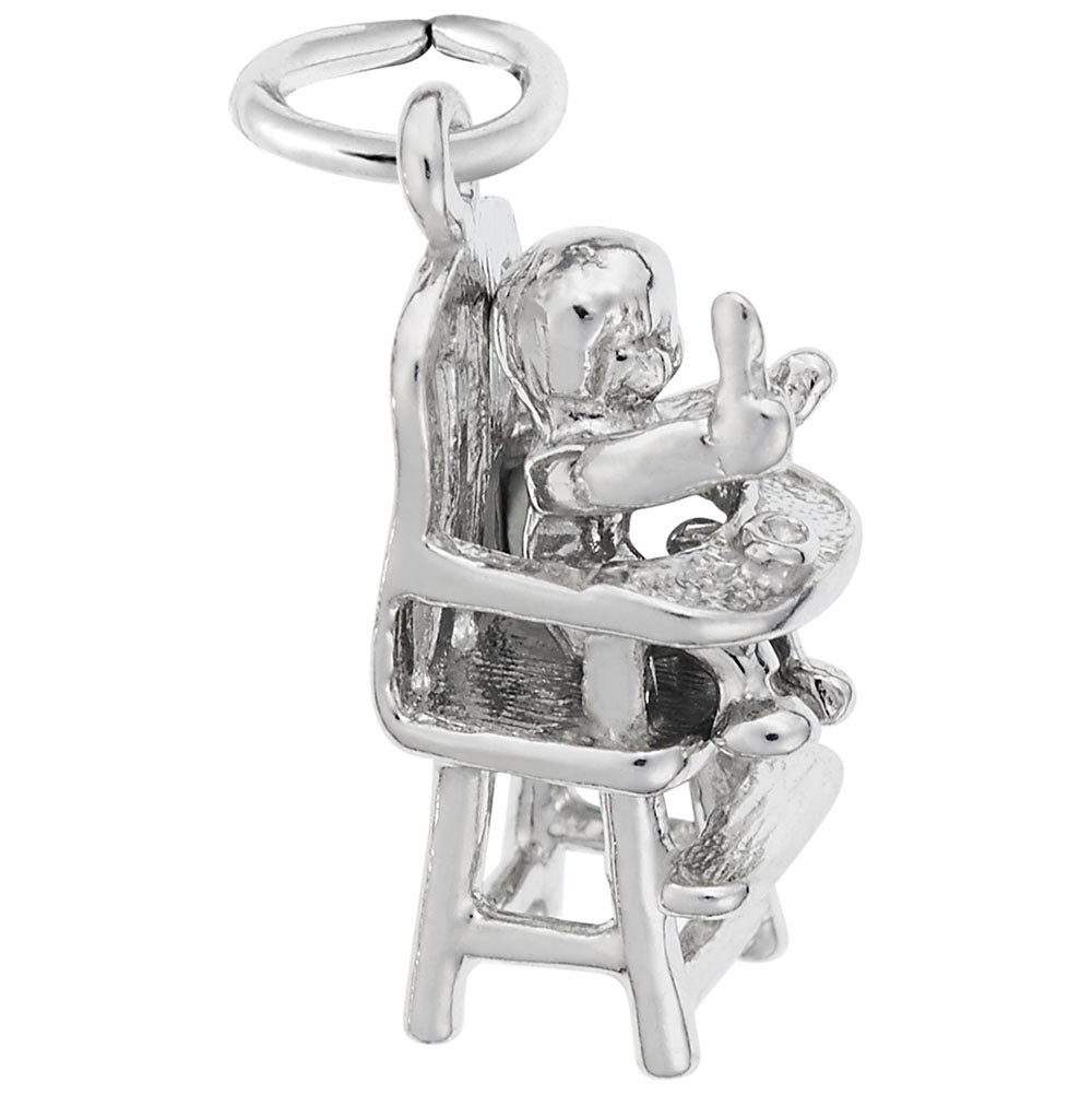 Rembrandt Charms - Highchair Charm - 0645 Rembrandt Charms Charm Birmingham Jewelry