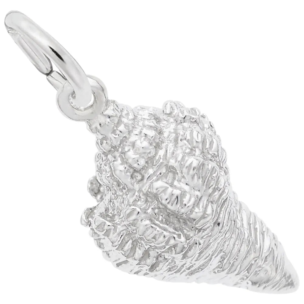 Rembrandt Charms - Horse Conch Shell Charm - 2086 Rembrandt Charms Charm Birmingham Jewelry