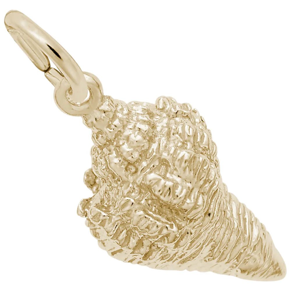 Rembrandt Charms - Horse Conch Shell Charm - 2086 Rembrandt Charms Charm Birmingham Jewelry