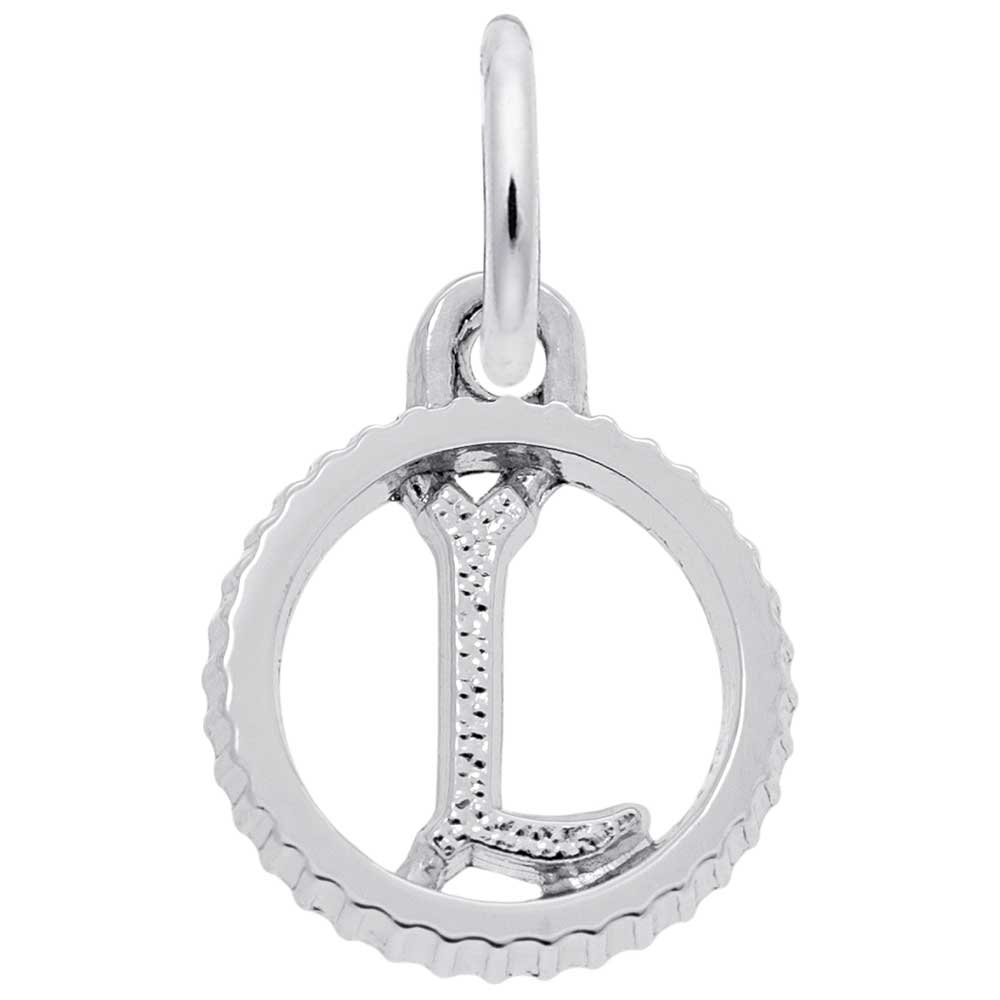 Rembrandt Charms - INITIAL L - 4190-012 Rembrandt Charms Charm Birmingham Jewelry