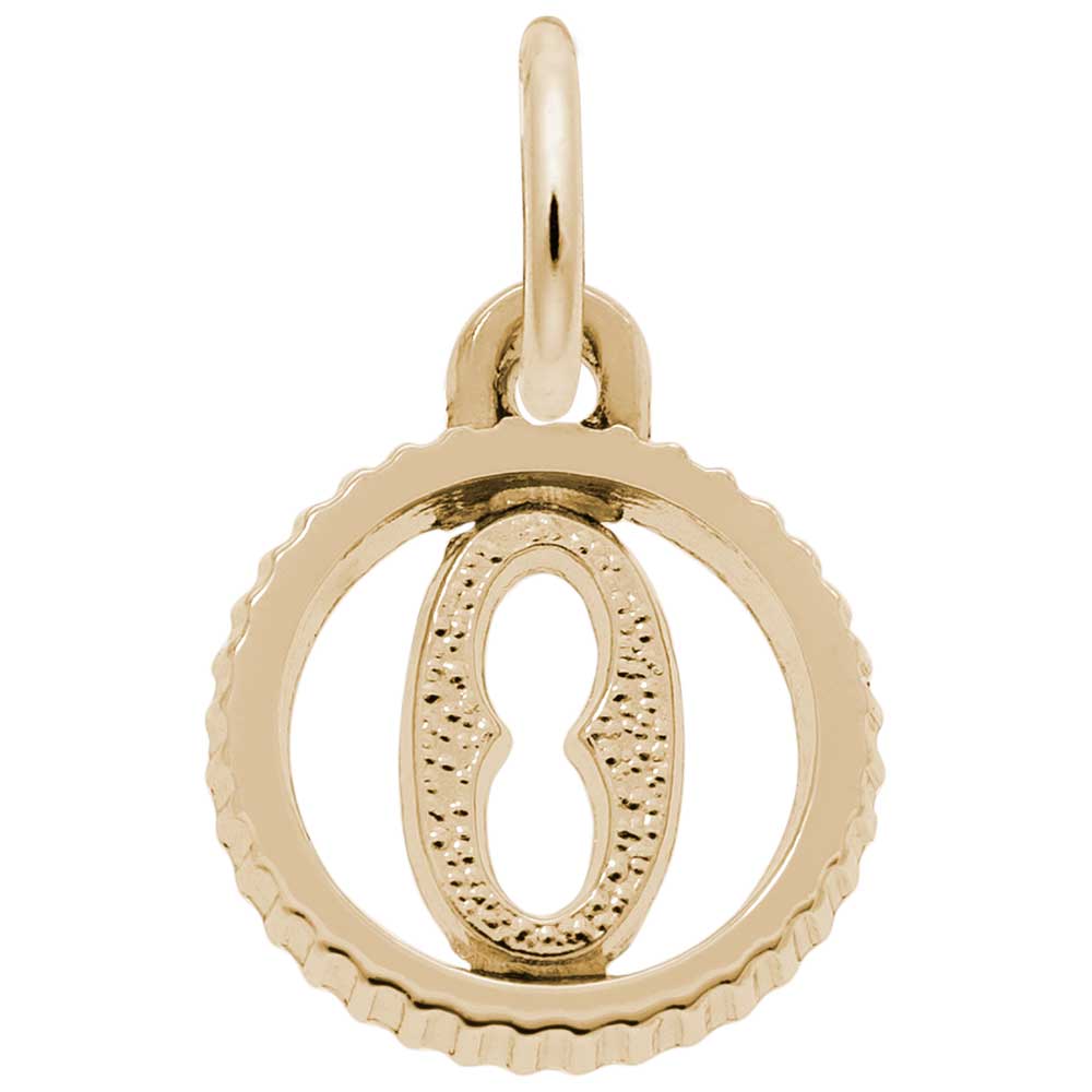 Rembrandt Charms - INITIAL O - 4190-015 Rembrandt Charms Charm Birmingham Jewelry