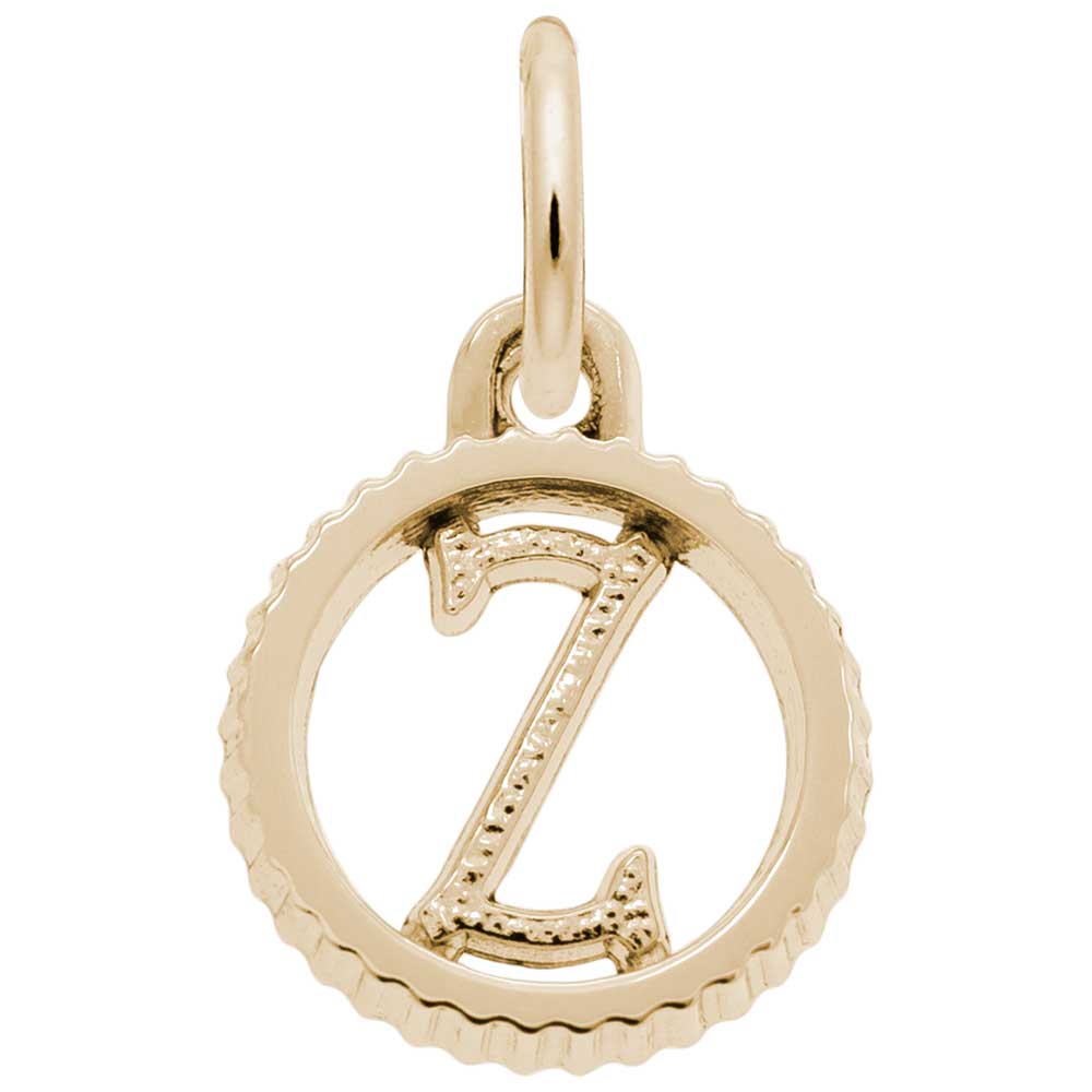 Rembrandt Charms - INITIAL Z - 4190-026 Rembrandt Charms Charm Birmingham Jewelry