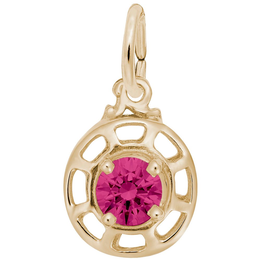 Rembrandt Charms - Insightful January Charm - 1580-001 Rembrandt Charms Charm Birmingham Jewelry