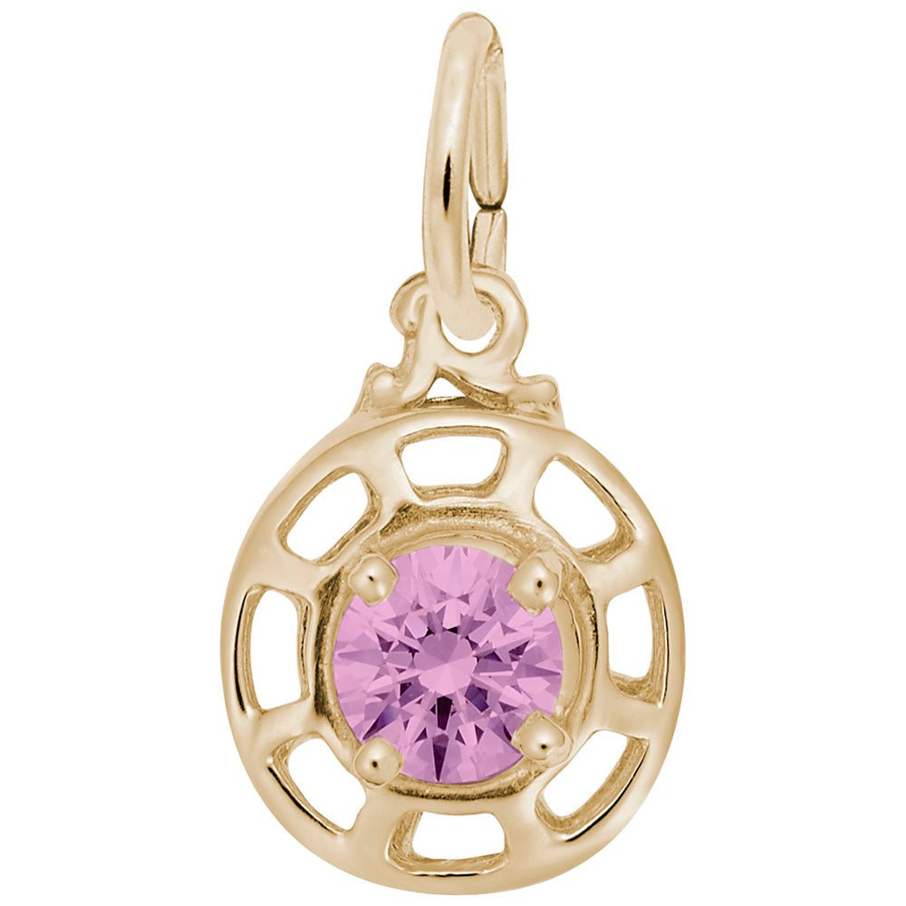 Rembrandt Charms - Insightful October Charm - 1580-010 Rembrandt Charms Charm Birmingham Jewelry