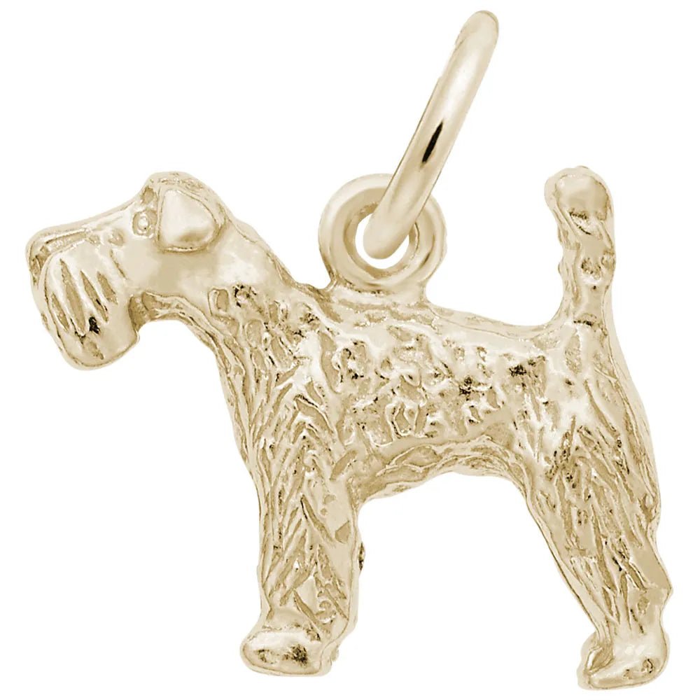 Rembrandt Charms - Kerry Blue Terrier Dog Charm - 1095 Rembrandt Charms Charm Birmingham Jewelry