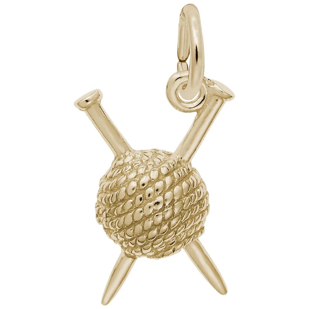 Rembrandt Charms - Knitting Charm - 1783 Rembrandt Charms Charm Birmingham Jewelry