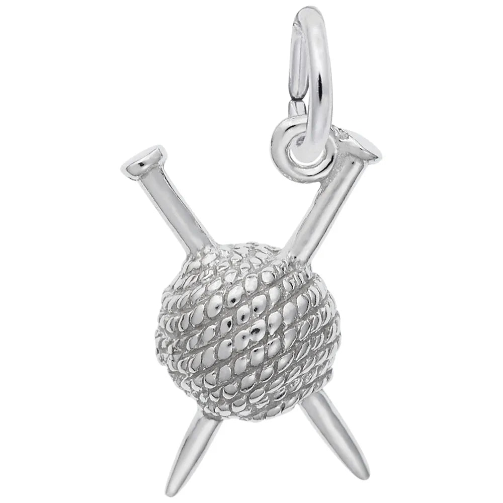 Rembrandt Charms - Knitting Charm - 1783 Rembrandt Charms Charm Birmingham Jewelry
