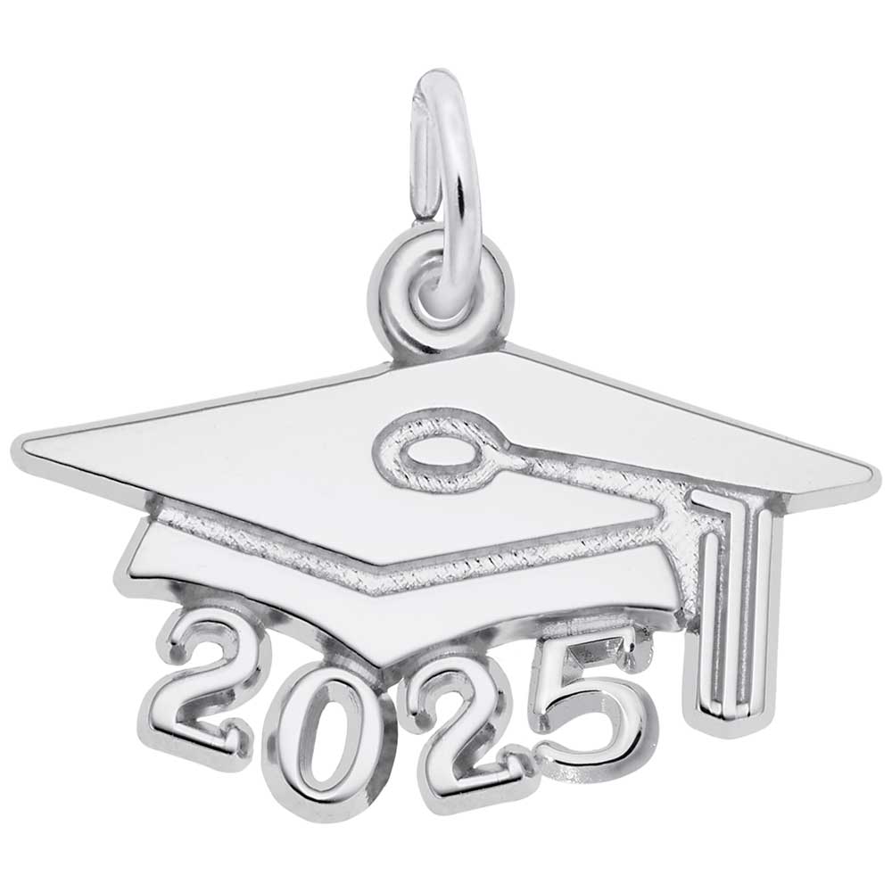 Rembrandt Charms - LARGE GRAD CAP 2025 - 6925 Rembrandt Charms Charm Birmingham Jewelry