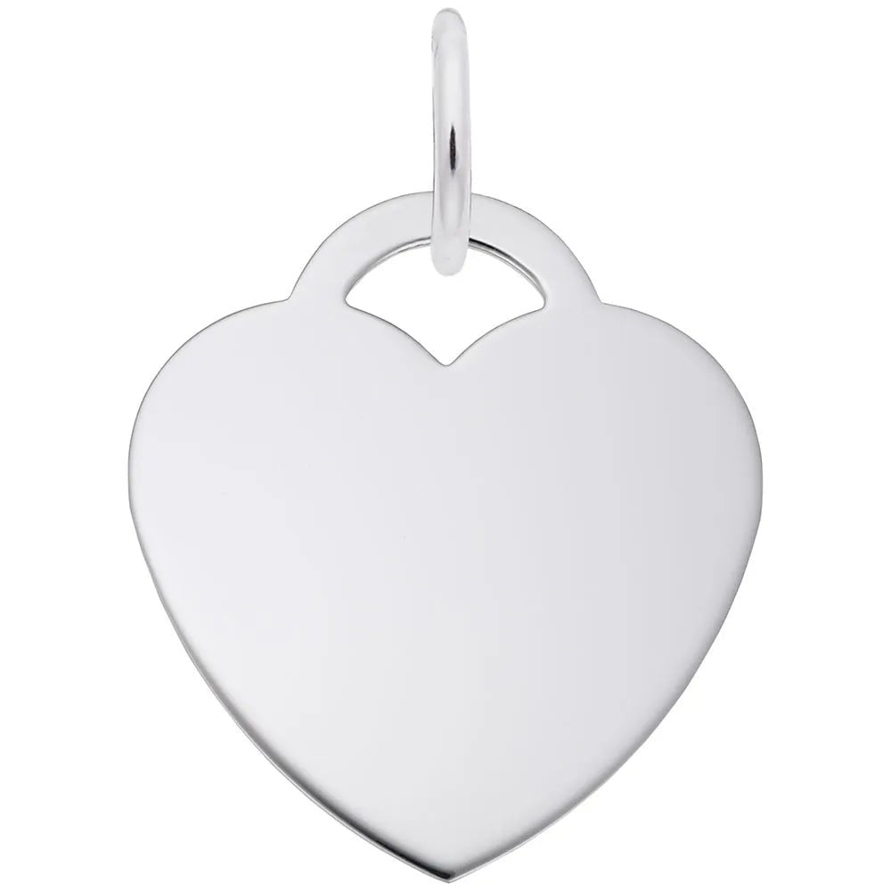 Rembrandt Charms - Large Heart-Classic Series Charm - 8422 Rembrandt Charms Charm Birmingham Jewelry