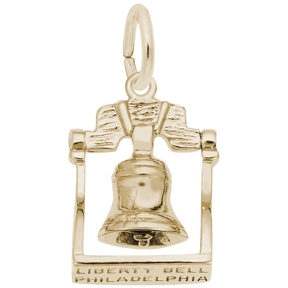 Rembrandt Charms - Liberty Bell Charm - 3504 Rembrandt Charms Charm Birmingham Jewelry
