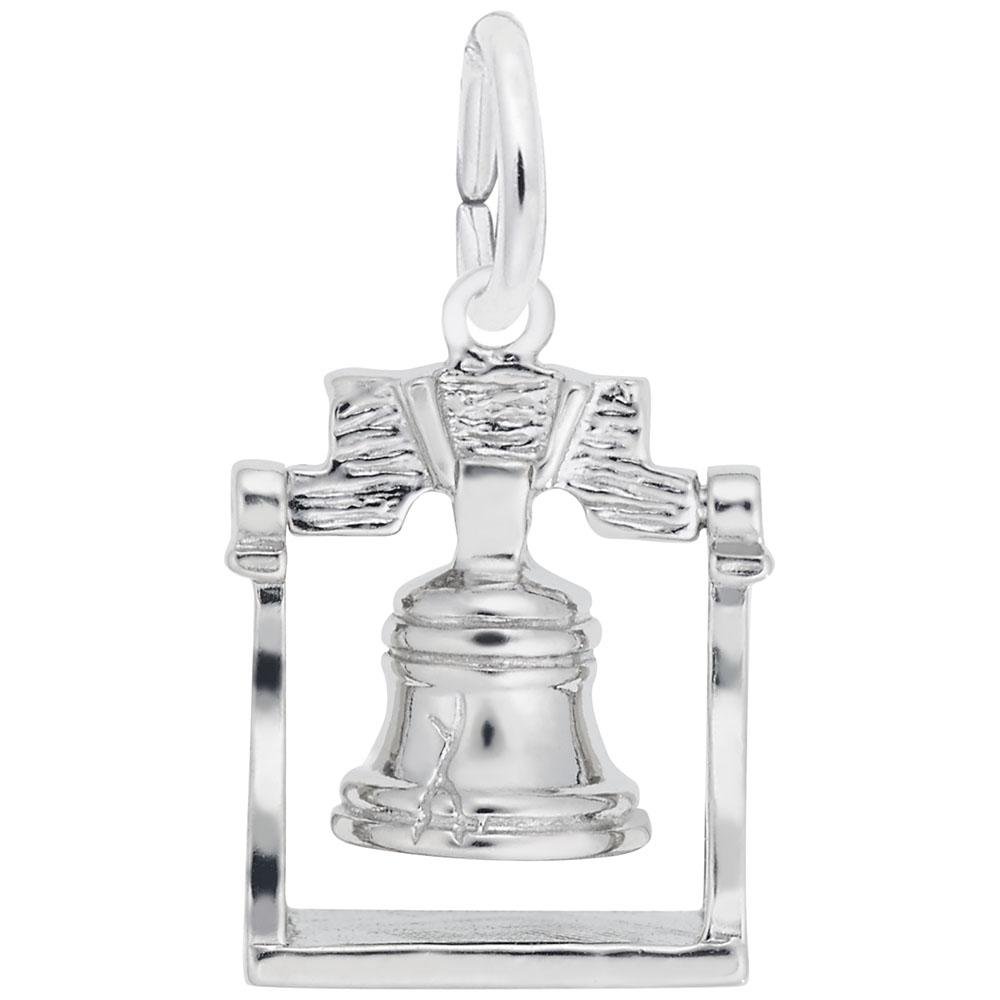 Rembrandt Charms - Liberty Bell Charm - 3504 Rembrandt Charms Charm Birmingham Jewelry