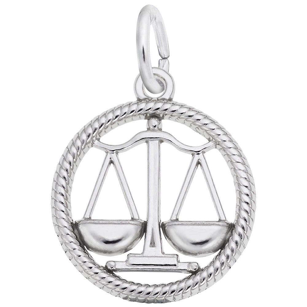 Rembrandt Charms - Libra Scales Charm - 4779 Rembrandt Charms Charm Birmingham Jewelry