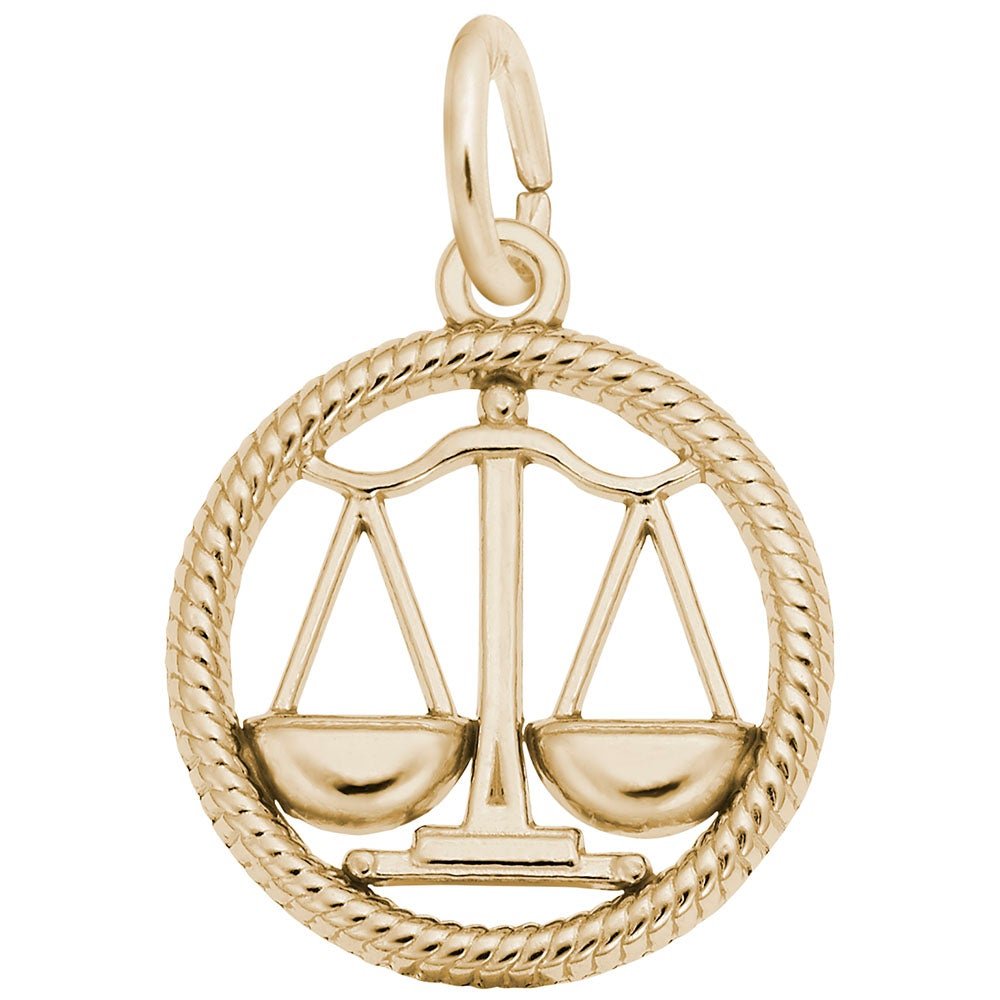 Rembrandt Charms - Libra Scales Charm - 4779 Rembrandt Charms Charm Birmingham Jewelry