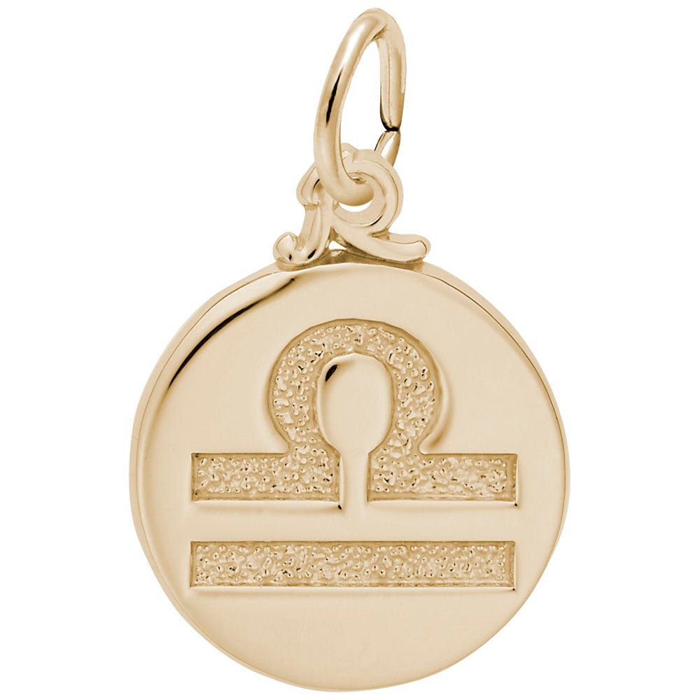Rembrandt Charms - Libra Symbol of the Sky Charm - 6769 Rembrandt Charms Charm Birmingham Jewelry