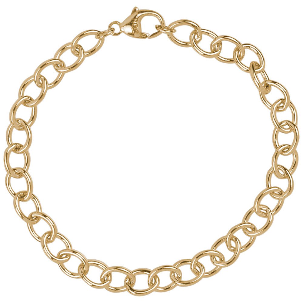 Rembrandt Charms - Limited Edition Cable Link Classic Bracelet - 20-0901 Rembrandt Charms Bracelet Birmingham Jewelry