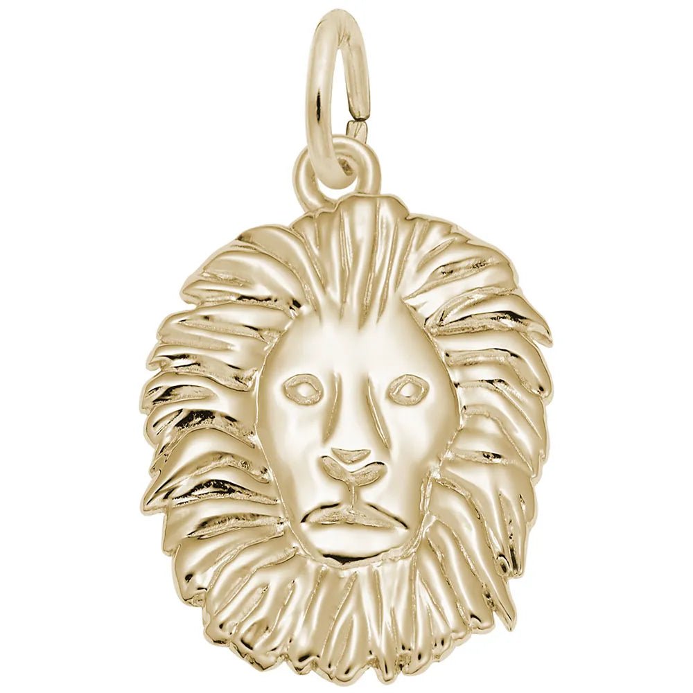 Rembrandt Charms - Lion Head Charm - 5254 Rembrandt Charms Charm Birmingham Jewelry