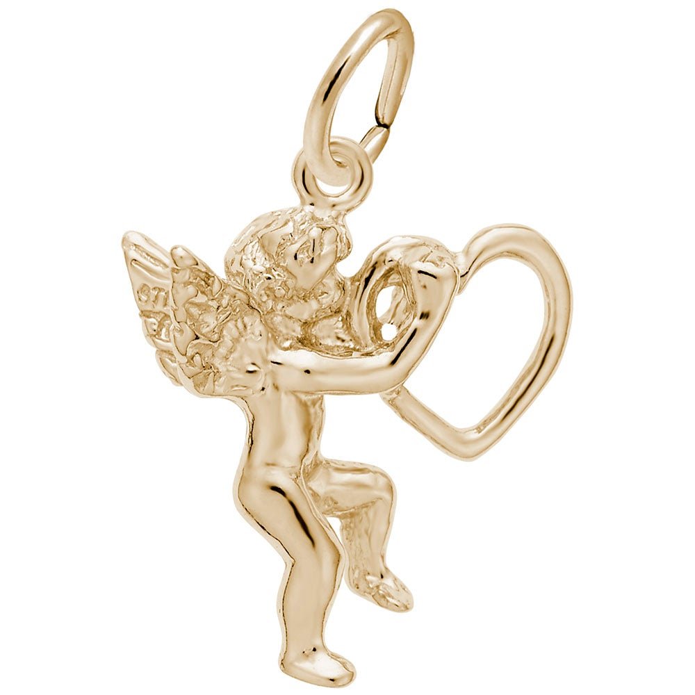 Rembrandt Charms - Love Angel Charm - 6537 Rembrandt Charms Charm Birmingham Jewelry