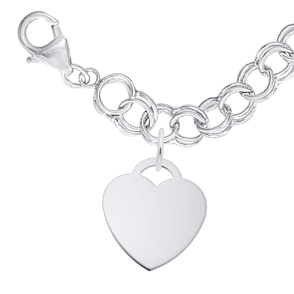 Rembrandt Charms - Lrg. Heart 35 Bracelet Set - 27-8422-021 Rembrandt Charms Bracelet Set Birmingham Jewelry