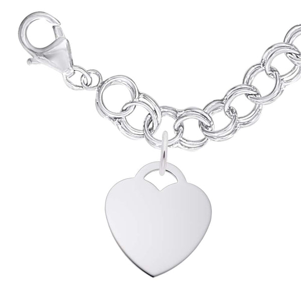 Rembrandt Charms - Lrg. Heart 35 Bracelet Set - 27-8422-021 Rembrandt Charms Bracelet Set Birmingham Jewelry 