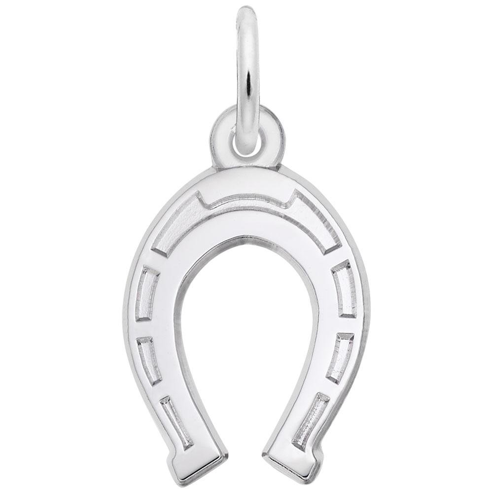Rembrandt Charms - Lucky Horseshoe Charm - 0196 Rembrandt Charms Charm Birmingham Jewelry
